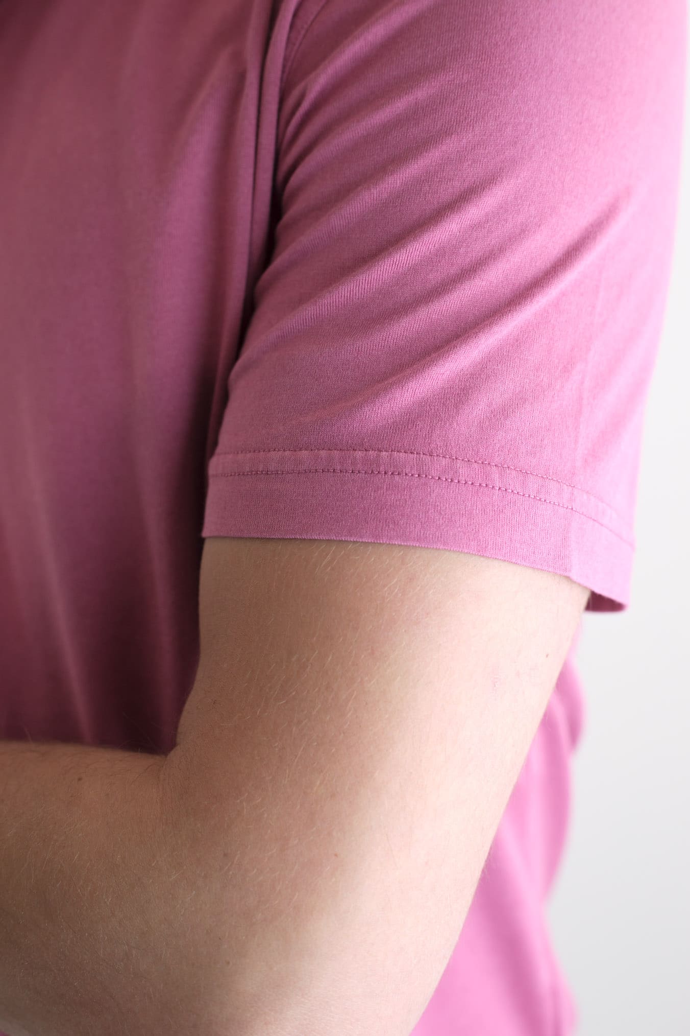 FEDELI Polo MM Organic Cotton Giza Frosted Cherry Pink