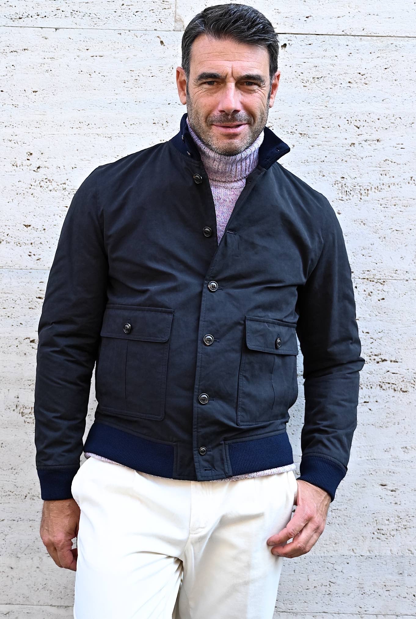 VALSTAR Valstarino Cotton Waterproof Navy Blue