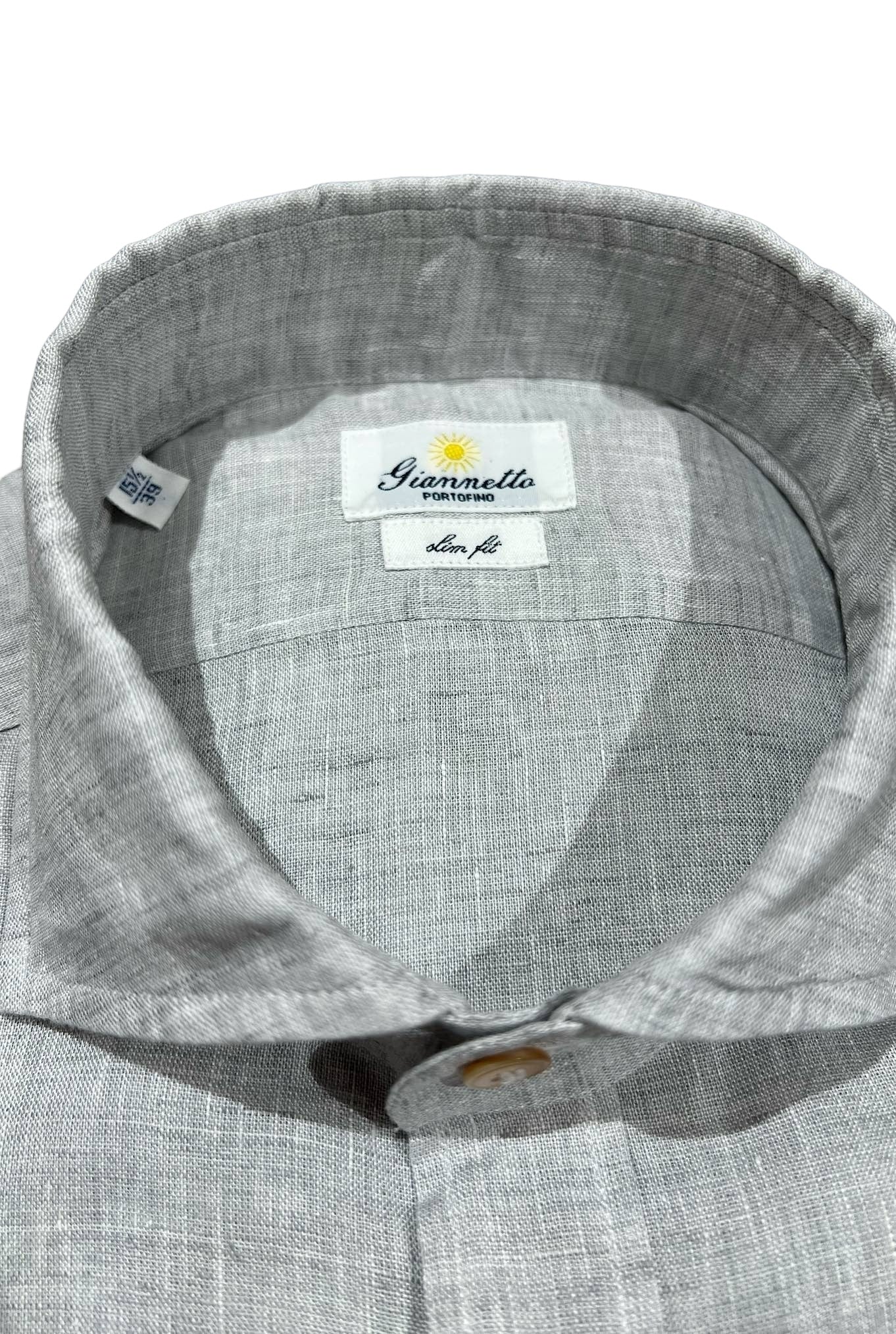 GIANNETTO PORTOFINO Ice Linen Shirt COMFORT FIT