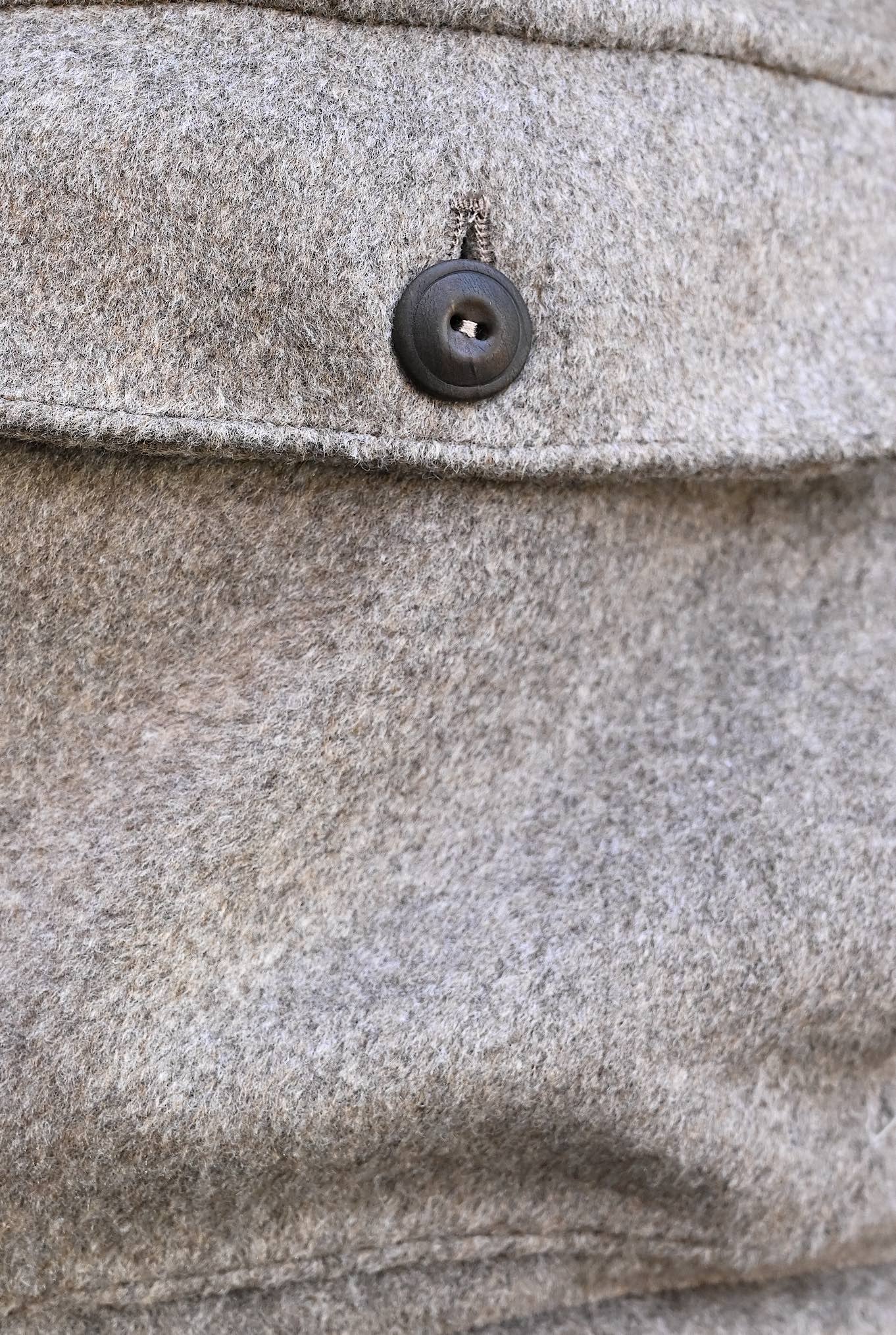 STEWART Dove Gray Cloth Jacket