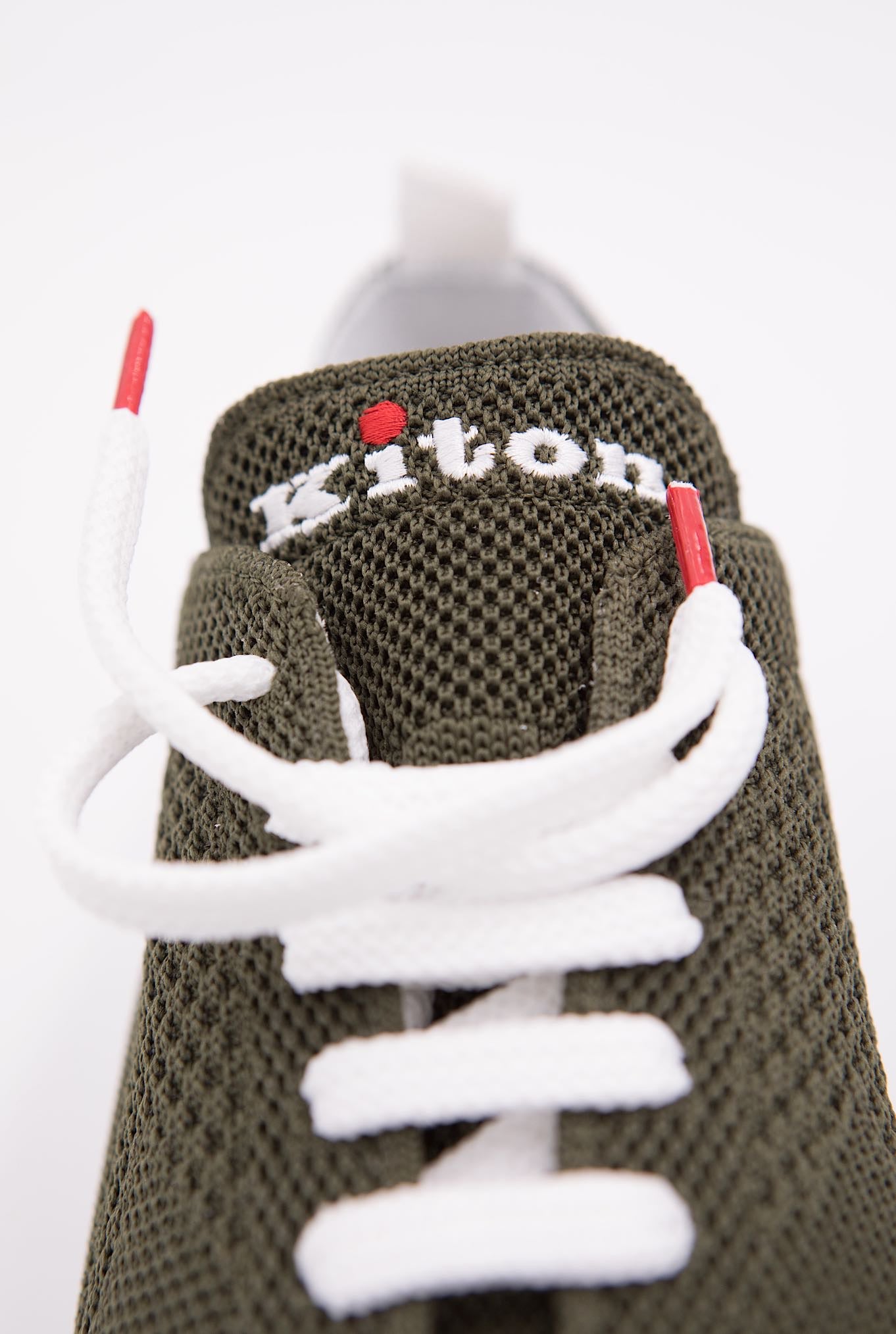 KITON Sneakers mod. Fit Verde Militare