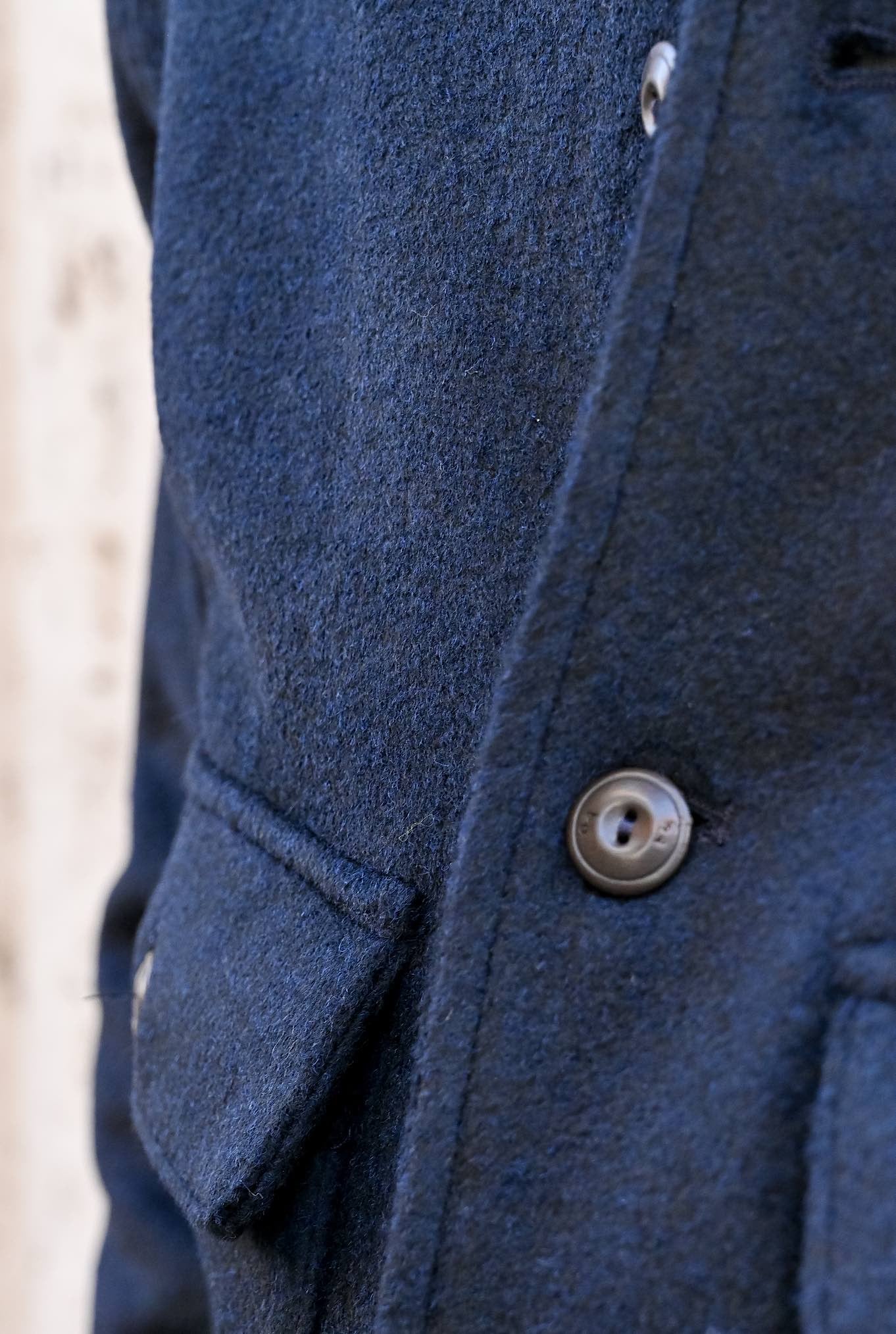STEWART Blue Cloth Jacket