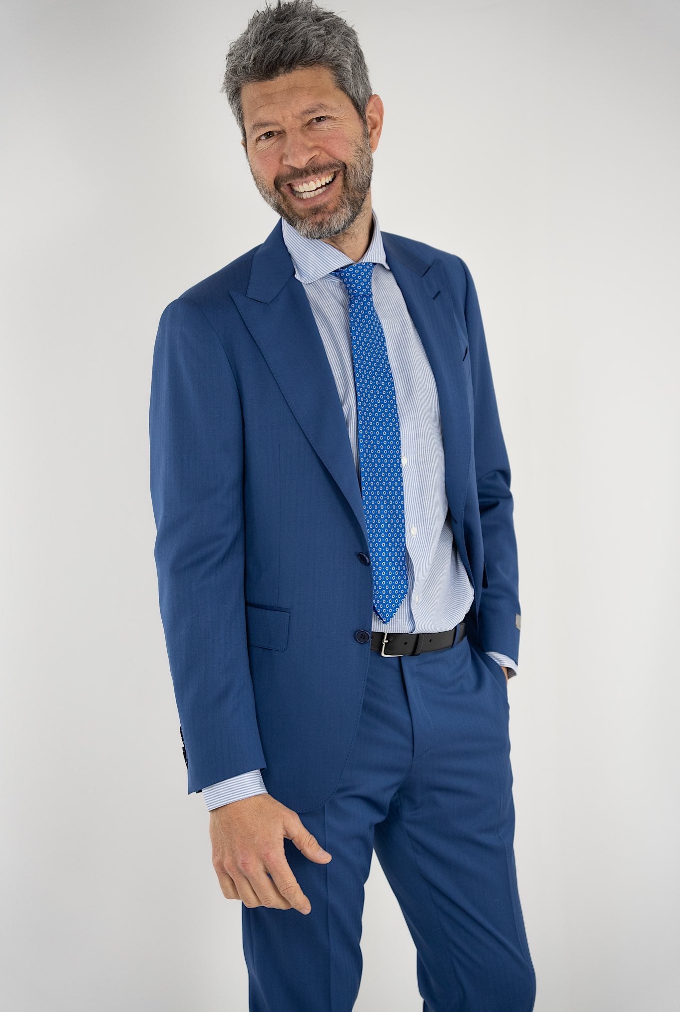 CANALI Abito Solaro Petto a Lancia Blu Guarino Store