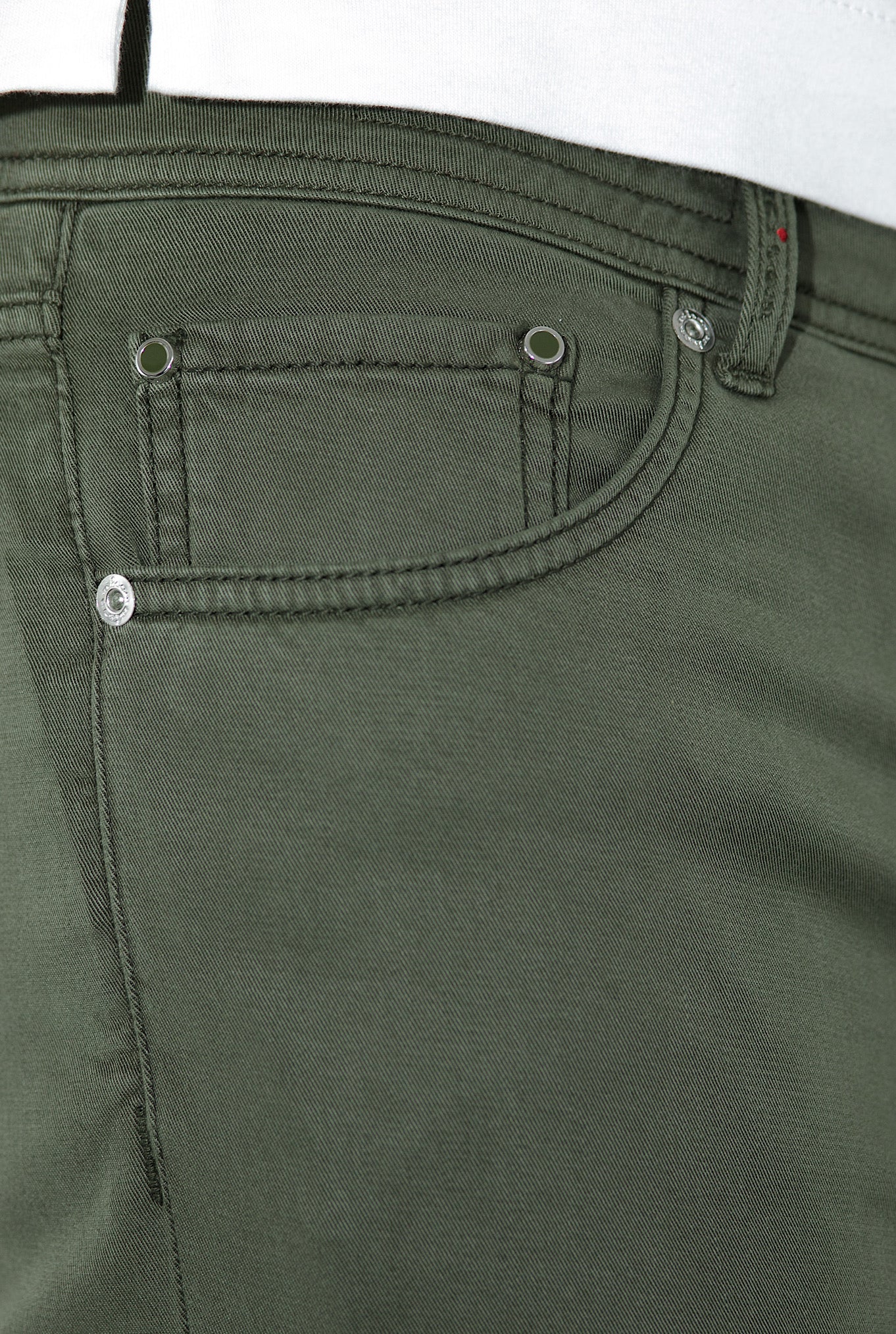 KITON Military Green 5-Pocket Trousers